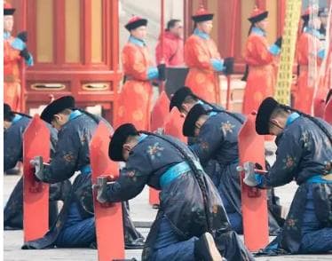 古代女子的请安礼仪