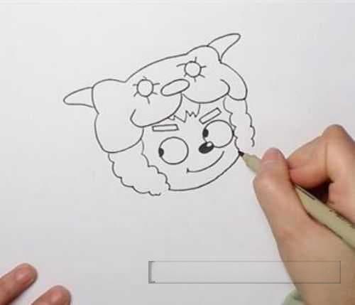 简单又漂亮沸羊羊简笔画怎么画 彩色可爱沸羊羊简笔画画法教学