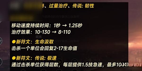 英雄联盟S14赛季符文数据调整介绍