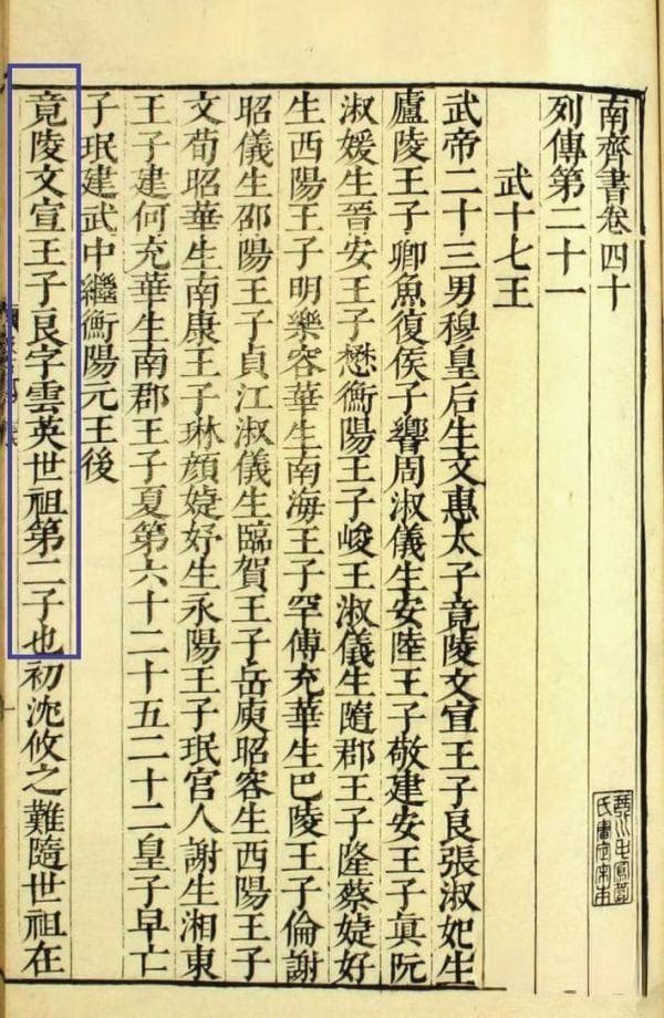 南齐竟陵王萧子良：一位英年早逝的文学与政治双料才子