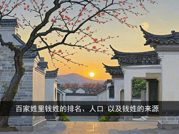 钱姓的历史渊源与名人辈出：从《百家姓》到现代科学巨匠