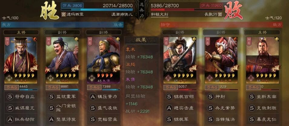 三国志战略版平民最强群弓阵容：无惧顶配魏法，横扫锦帆弓