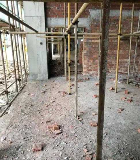 脚手架立杆未设置扫地杆安全隐患解析