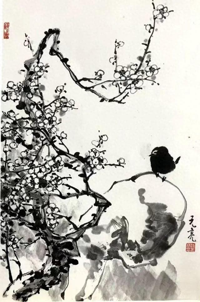 又到踏春探梅时——画家孙元亮写意梅花作品赏析