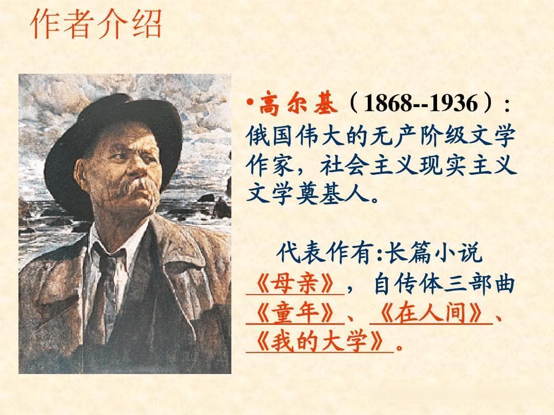 高尔基——俄国文学的巨匠与社会的声音