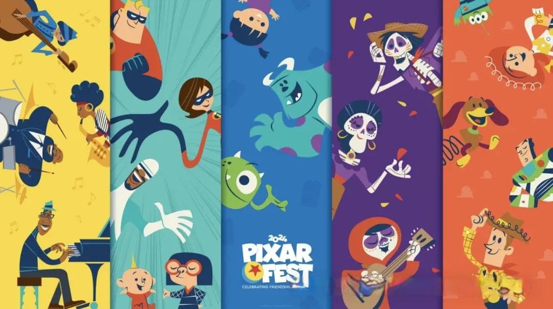 26部适合陪孩子一起看的「皮克斯PIXAR」动画电影合集！