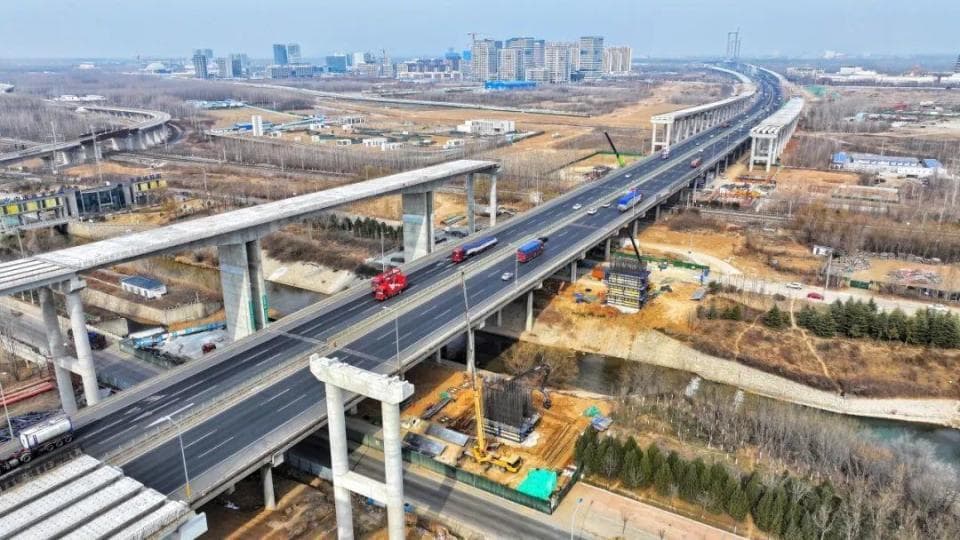 全国首条12车道高速刷新进度 山东交通项目建设冲刺“开工红”