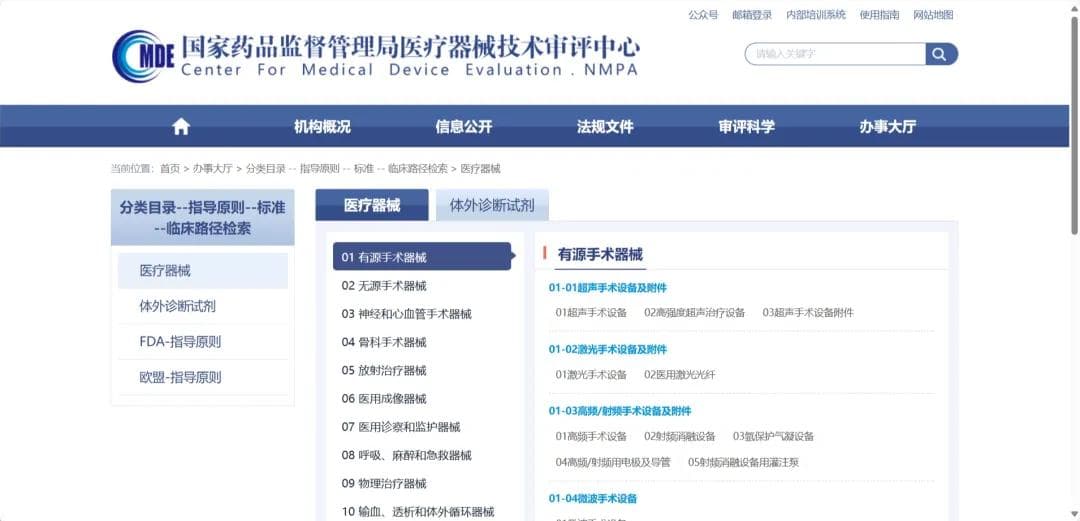 医疗器械最新法规汇总（含官网链接）