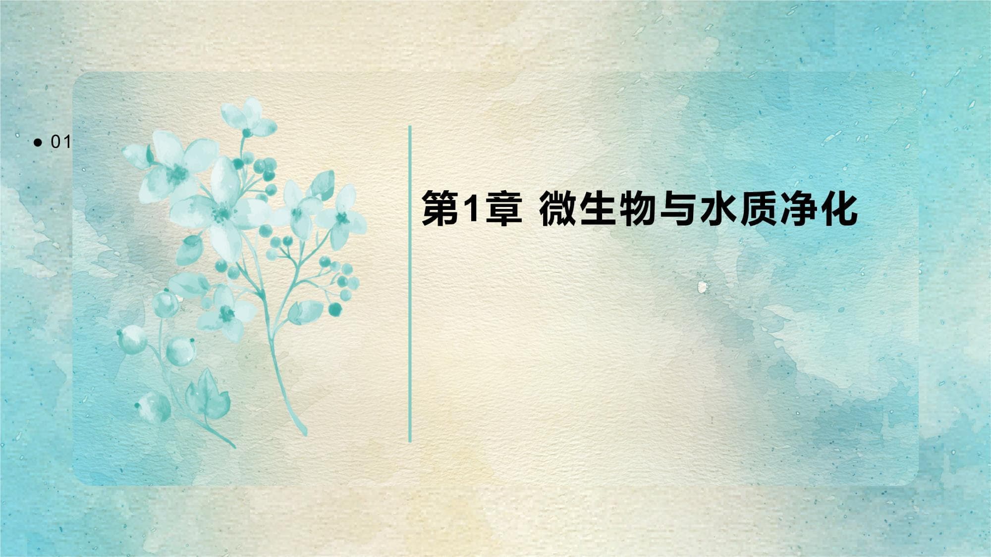 微生物与水质净化