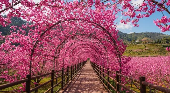 2025年台湾赏花指南：气候、花期预测和最佳赏花地点