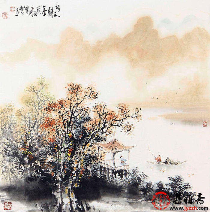 山水画中的风水哲学：云天作品吉祥寓意与文化内涵探析