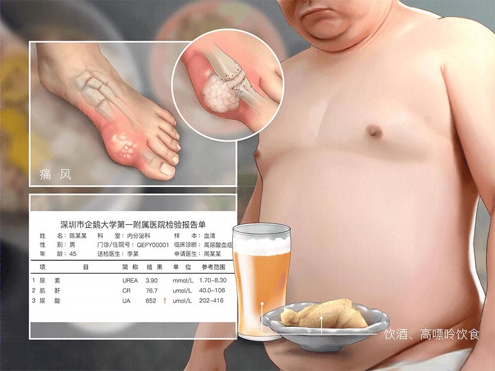 一文带您读懂尿酸与身体健康的那些事？
