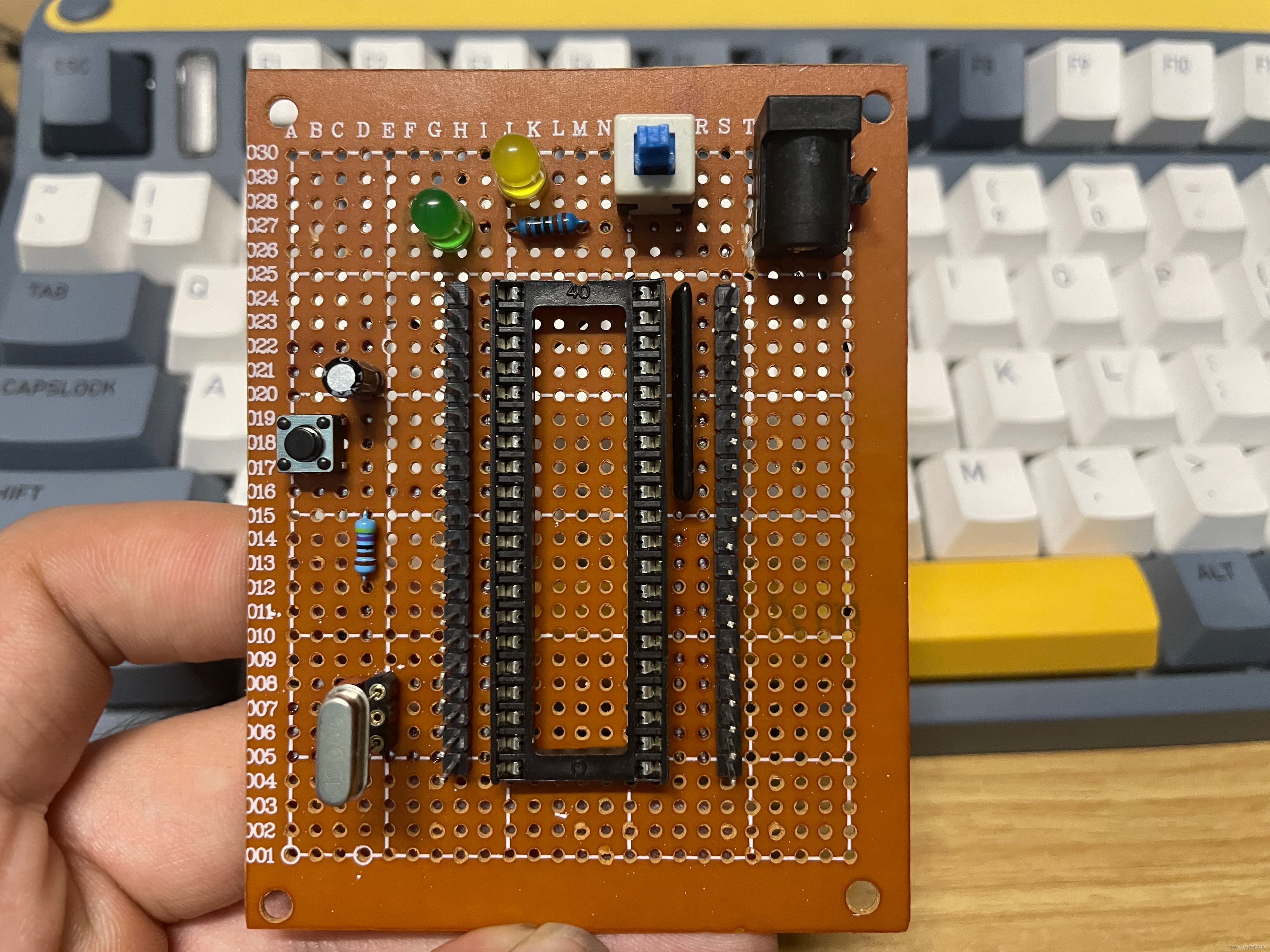 51单片机最小系统制作完整流程