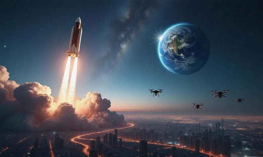 低空经济与商业航天：政策与技术双轮驱动下的万亿级市场