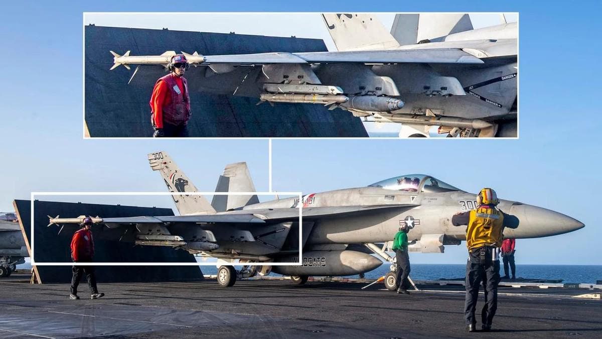 杀人大黄蜂：F/A-18E/F战斗机正式获得新绰号 装备9枚空对空导弹