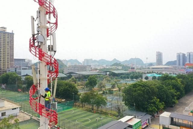 “信号升格”链沿边、强基建、入海洋   中国移动5G在广西实现广深度覆盖