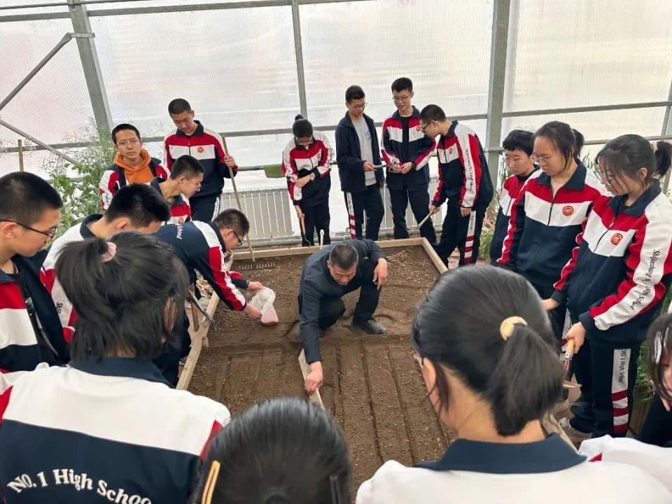 呵护生态 踏青赏花——把课堂搬到大自然之中