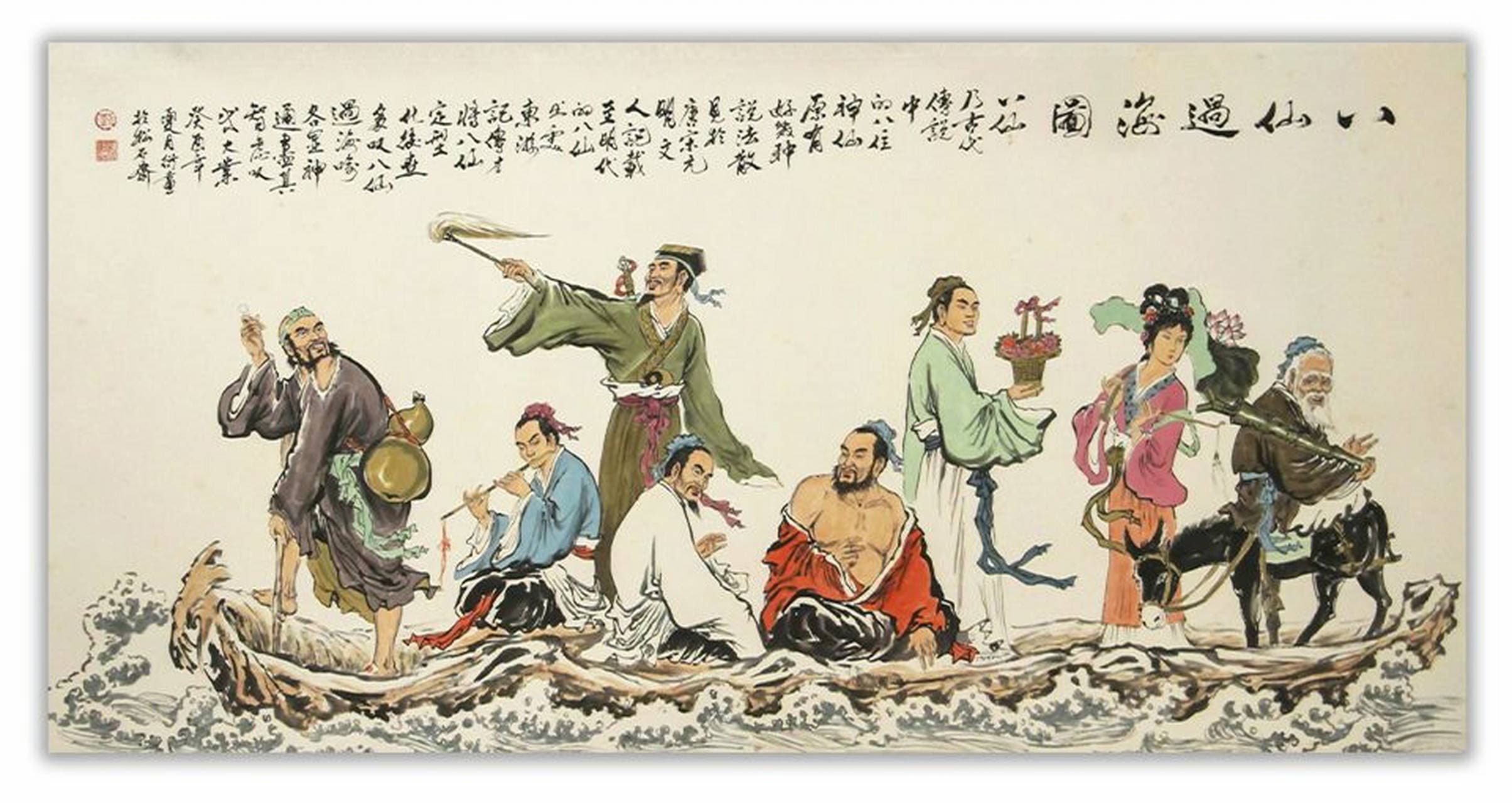 “八仙”都是什么来历？成仙后在天庭又如何，是否能跟孙大圣比拟