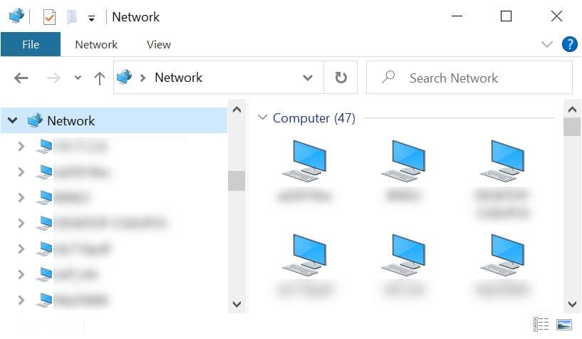群晖NAS未显示在Windows文件资源管理器，怎么办？