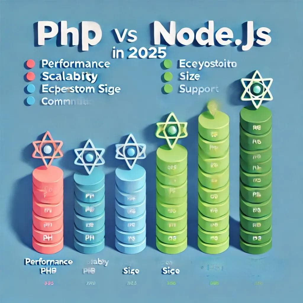 2025年Node.js与PHP大比拼：挑选最适合的后端技术进行现代web开发
