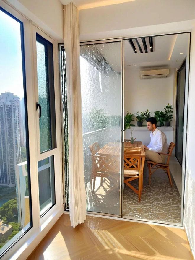 阳台封一半留一半，楼上邻居都羡慕！三种改造方案详解
