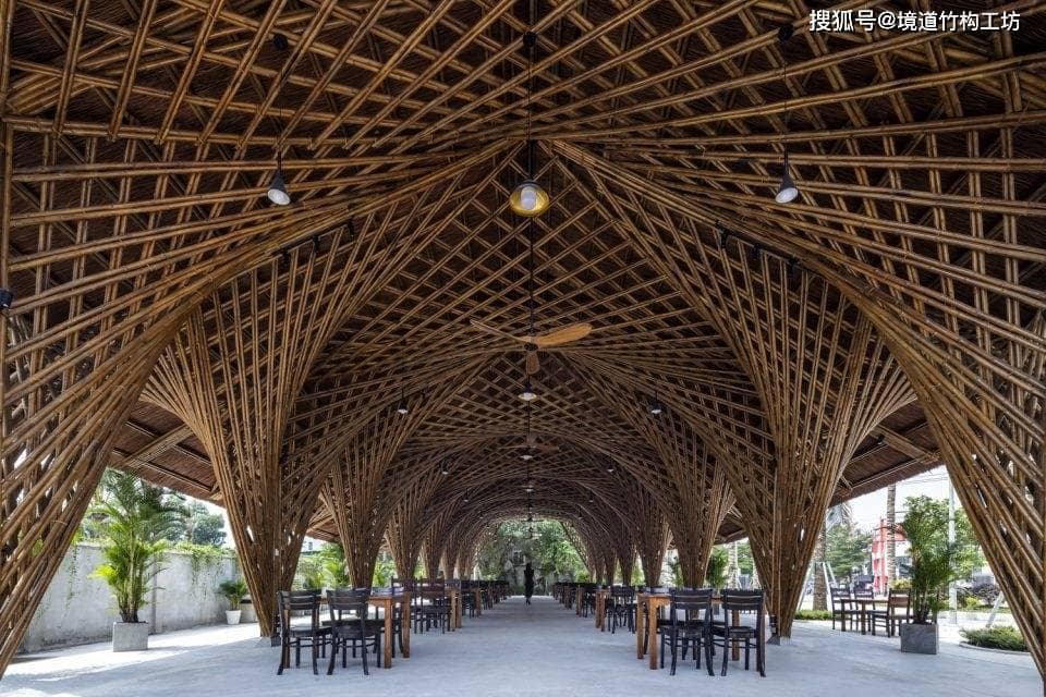 竹构建筑：探索竹材潜力，塑造美丽未来