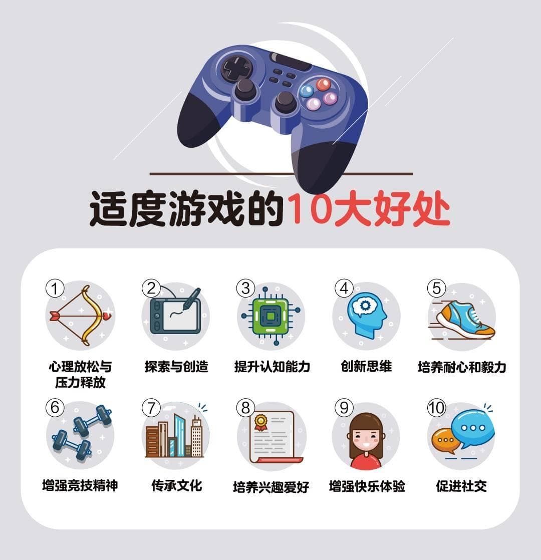 游戏的另一面：未成年人适度游戏，对身心、智力有许多好处
