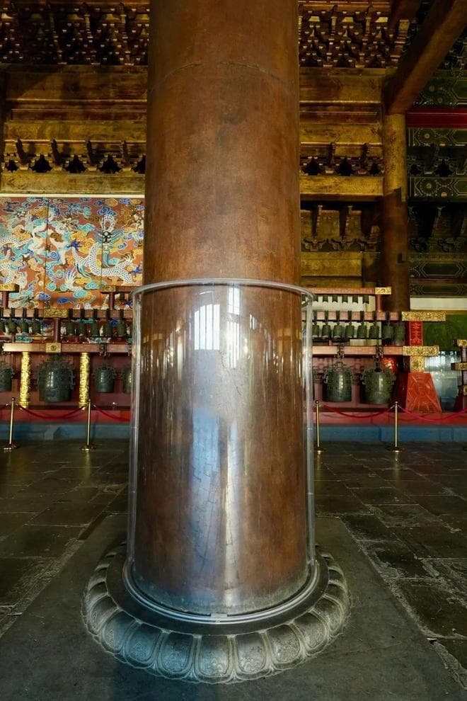 见识过故宫的金丝楠木，方识何为真正的梁柱之材。