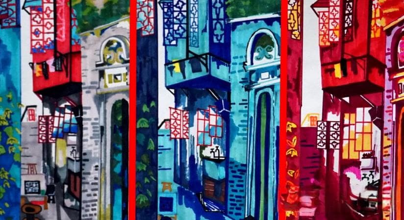 水彩画创作中的色彩与光表现技巧