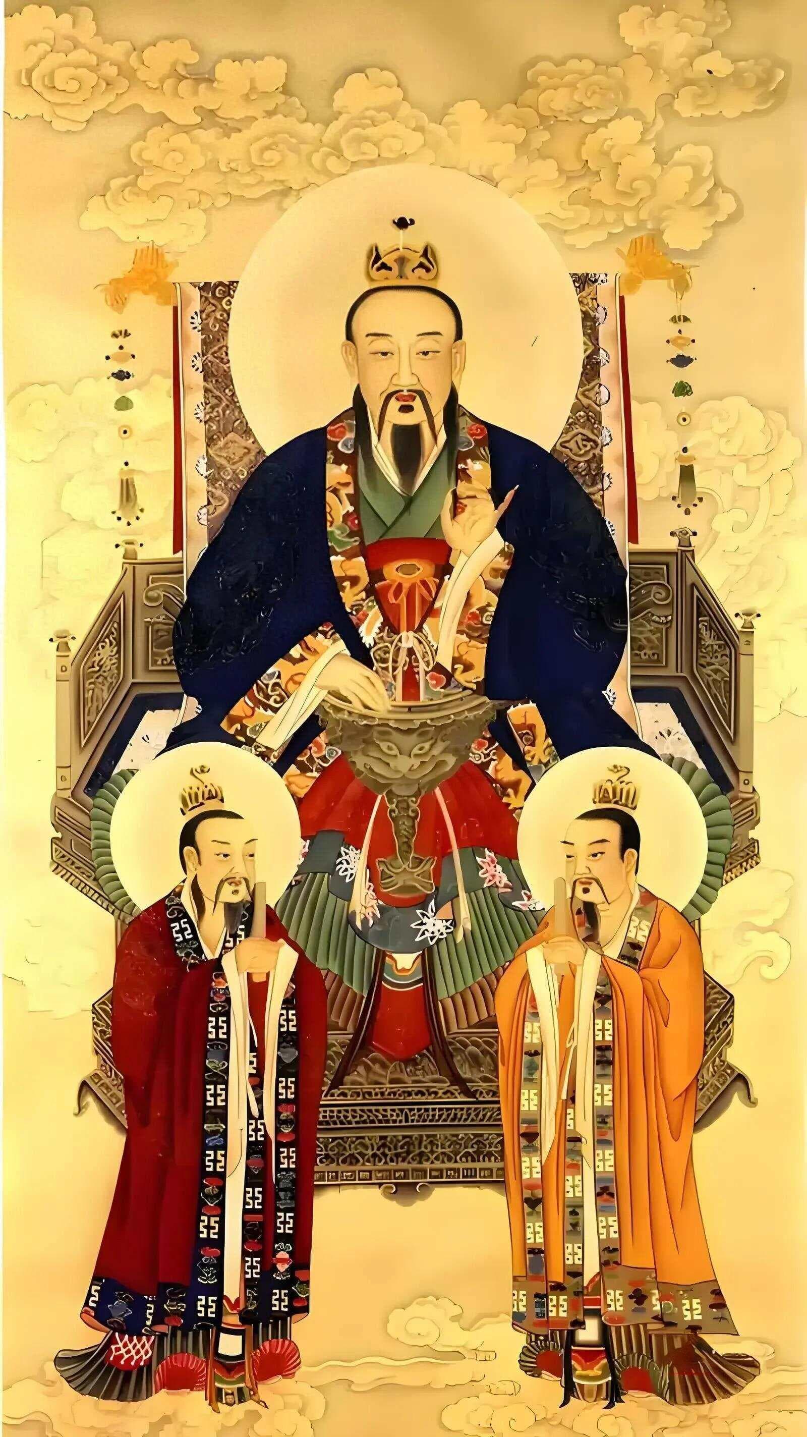 道教神话中地位最高的二十个常见神位
