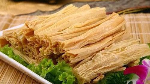腐竹的营养价值及功效