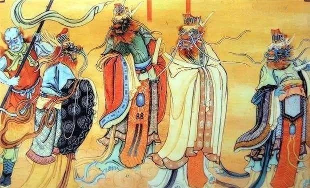 四海龙王的名字，他们各自的职能是什么？