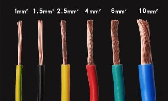 1、1.5、2.5、4平方电线可以负荷多少瓦？多少电流？
