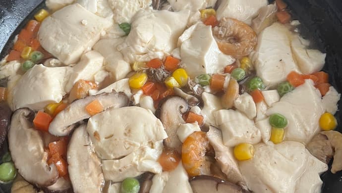 杂菜豆腐煲