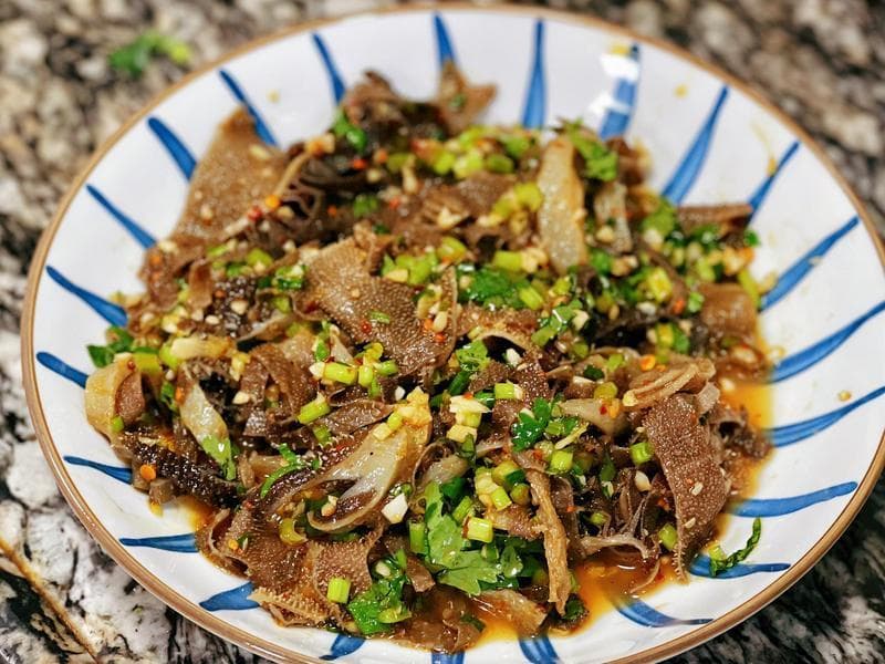 凉拌毛肚：健康美味新宠儿！