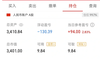 股票中的浮动盈亏与当日参考盈亏的区别？
