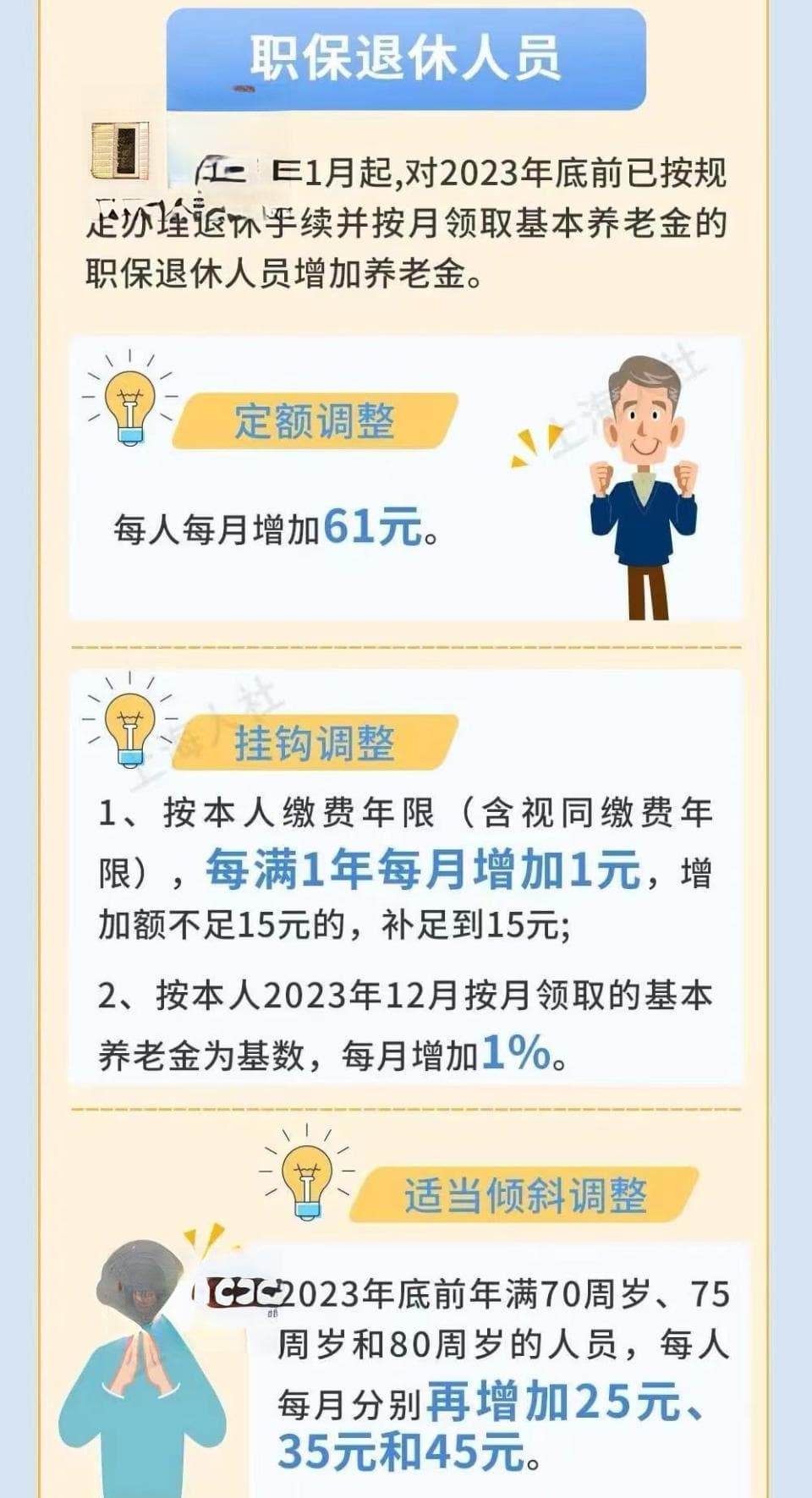 北上广深，2024年养老金调整方案，谁表现更友好？