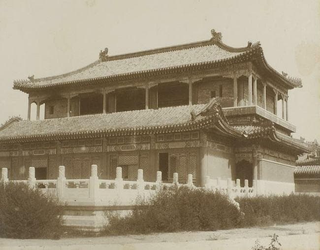 明清古建筑紫光阁