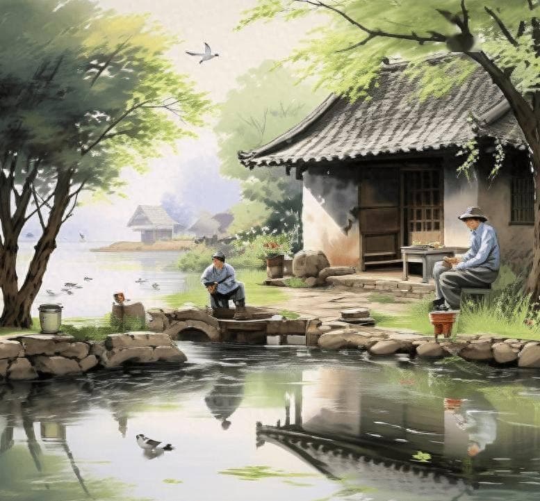 花径不曾缘客扫，蓬门今始为君开：杜甫《客至喜崔明府相过》赏析