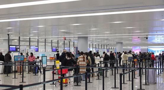 春运期间，毫米波安检仪让旅客过检时间减半