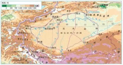 中国四大盆地是哪四个，中国四大盆地分布图