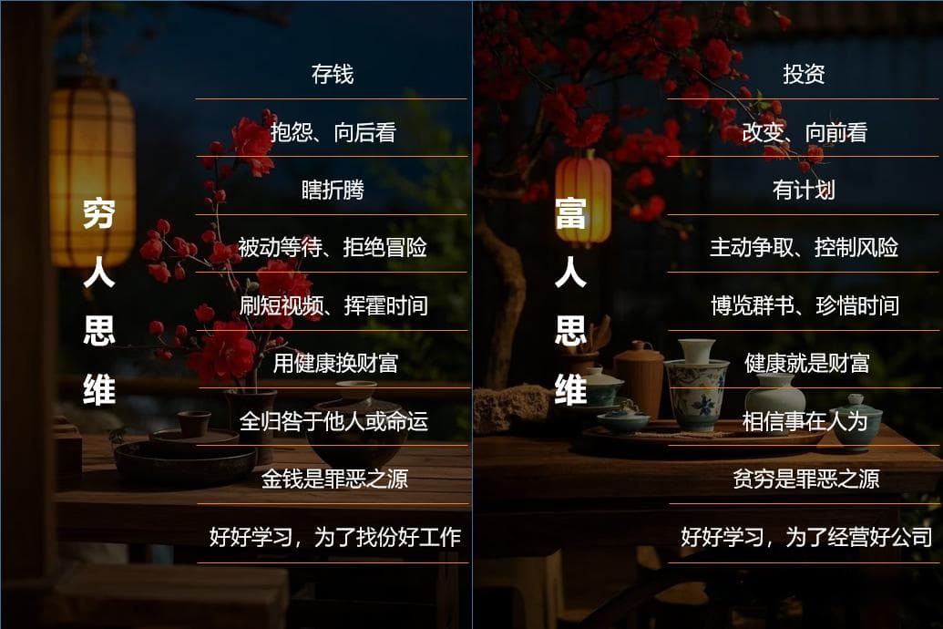 告别穷忙！用《富爸爸穷爸爸》里的15个真相重构你的财富观