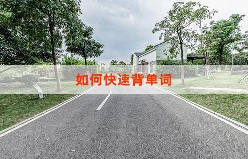 如何快速背单词：方法与技巧
