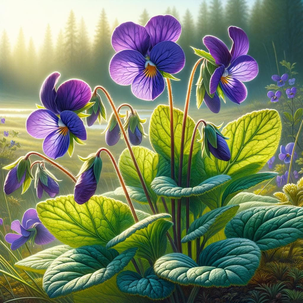 紫花地丁植物特征与药用功效解析