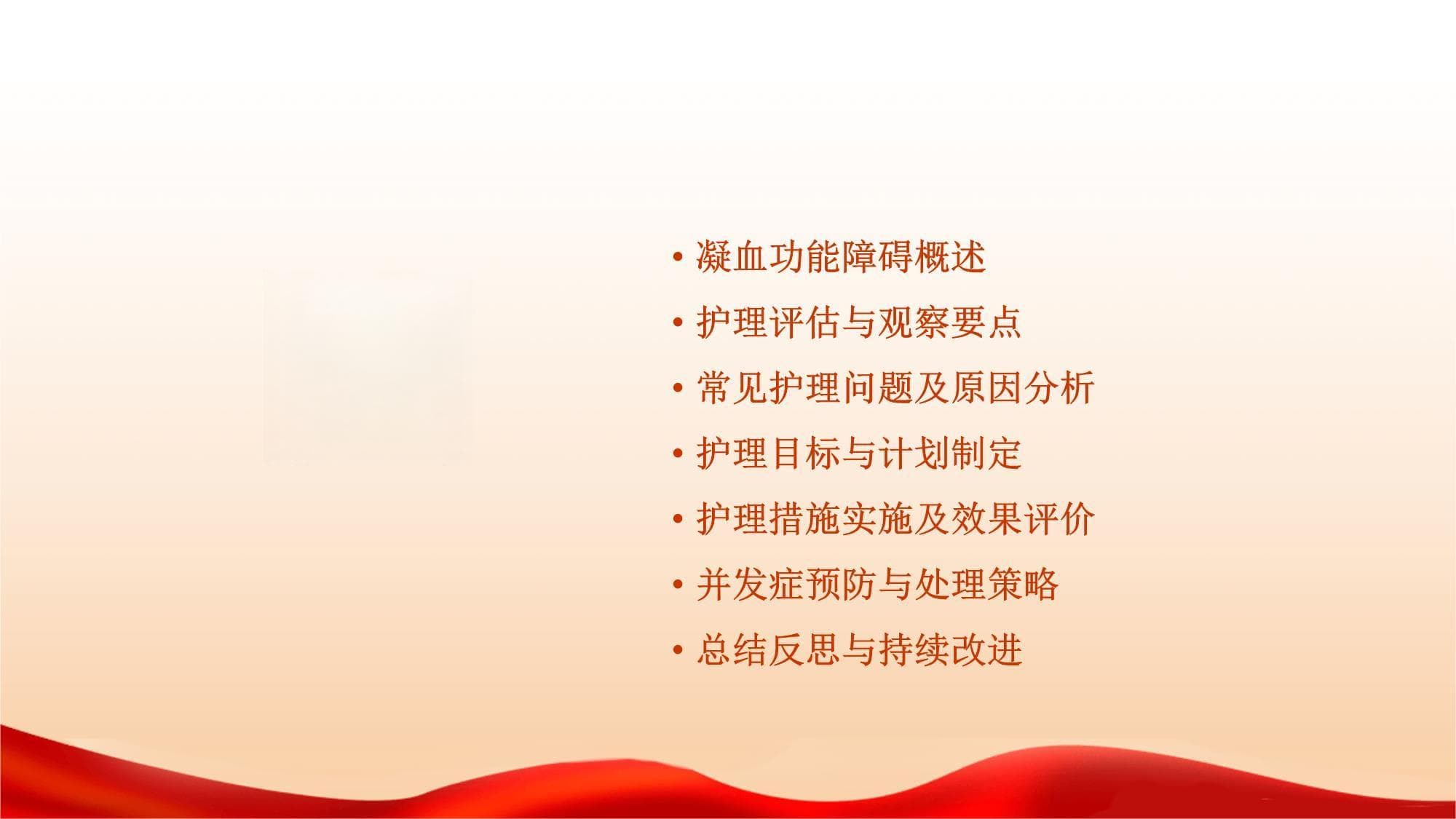 凝血功能障碍的护理诊断