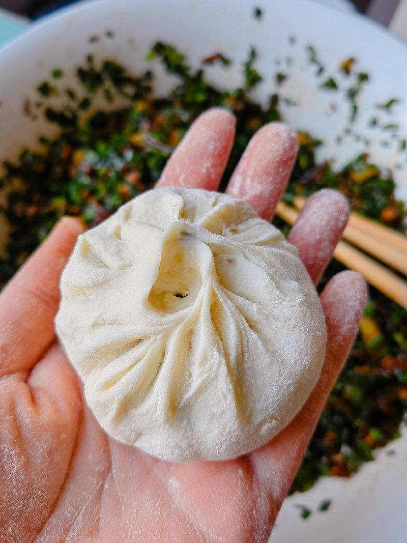 韭菜肉包子蒸制秘籍：时间掌控与美味锁鲜全攻略