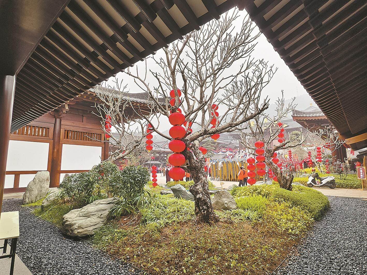 广州增城百花古寺重建落成：岭南园林里的禅意新篇