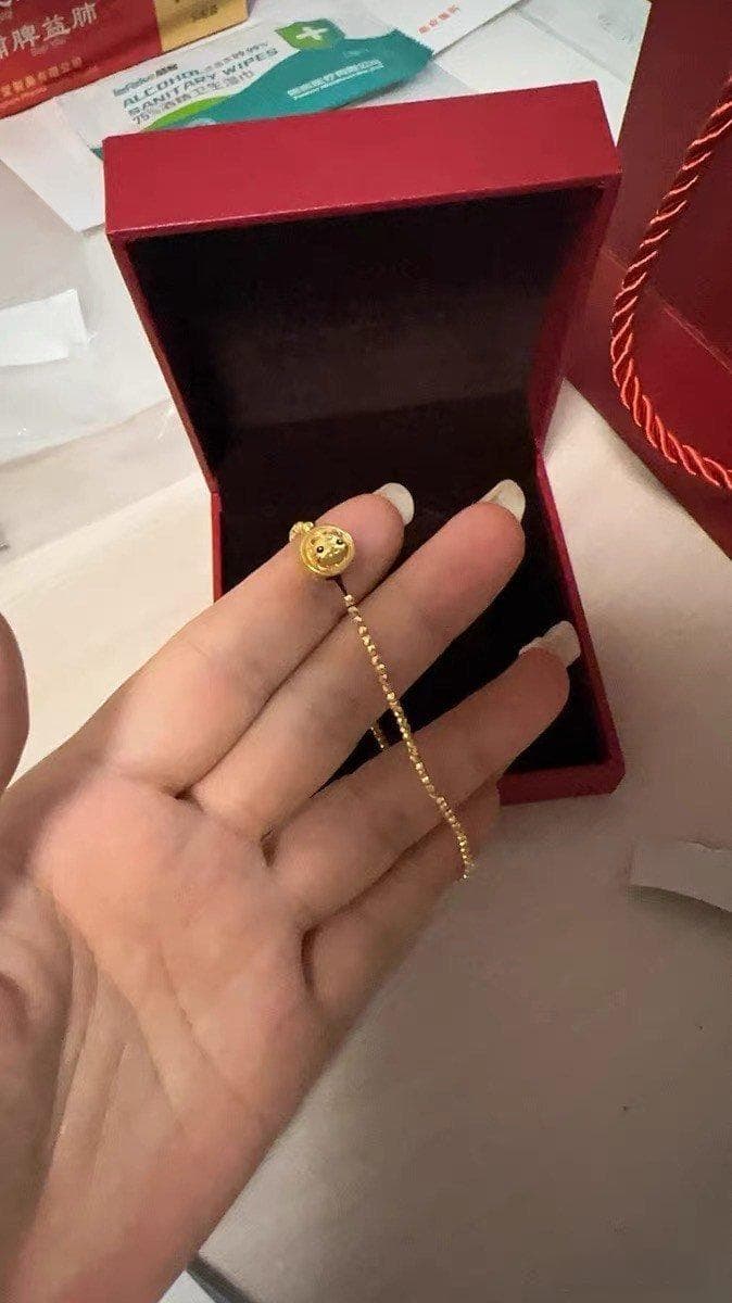 黄金生肖转运珠手链