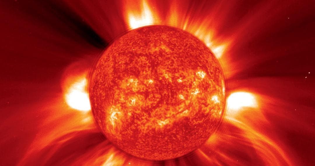 宇宙中也有自然灾害？太阳：看我的厉害