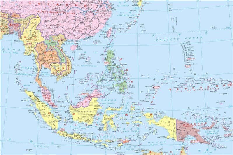 东南亚面积、人口和经济统计数据